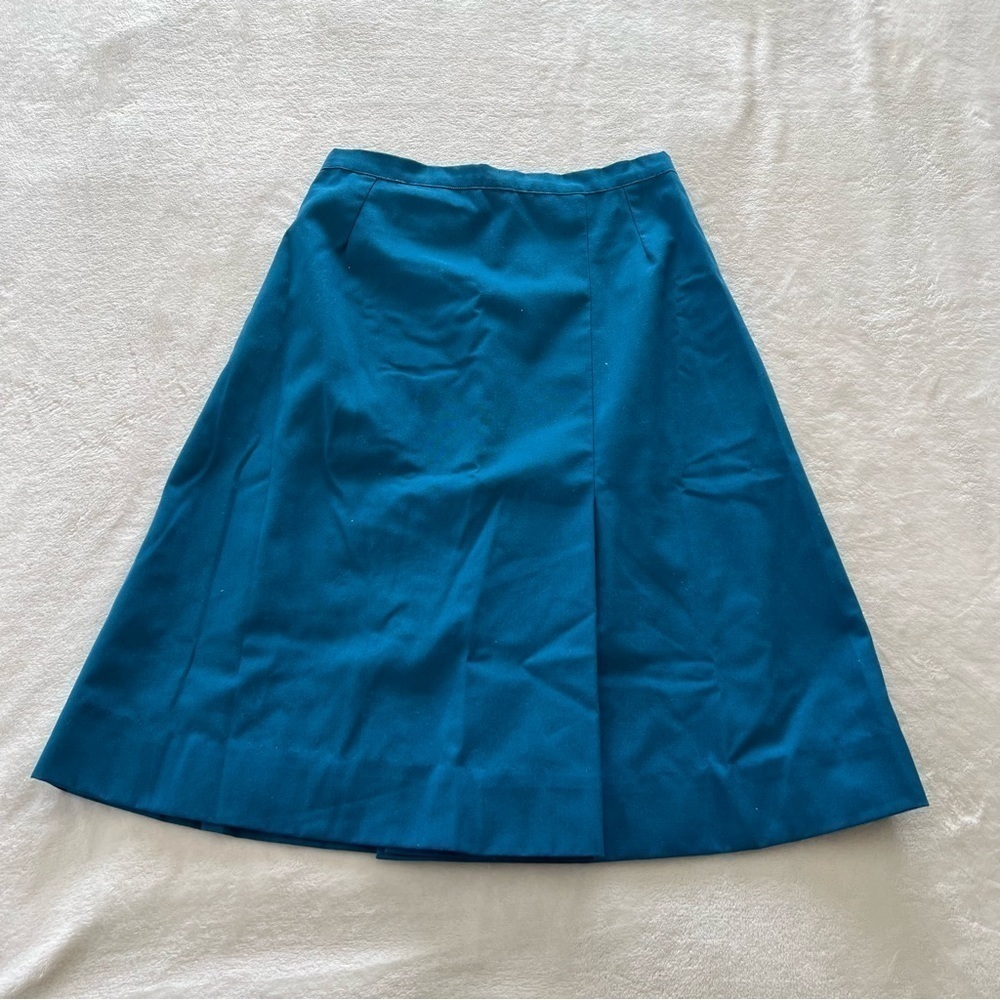Vintage Handmade Blue A-Line Skirt